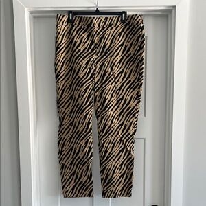 Stylish Zebra Print Women's Pants - 106